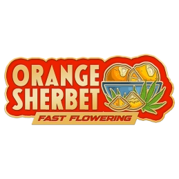 Orange Sherbet FF Fast Buds – logo odrůdy